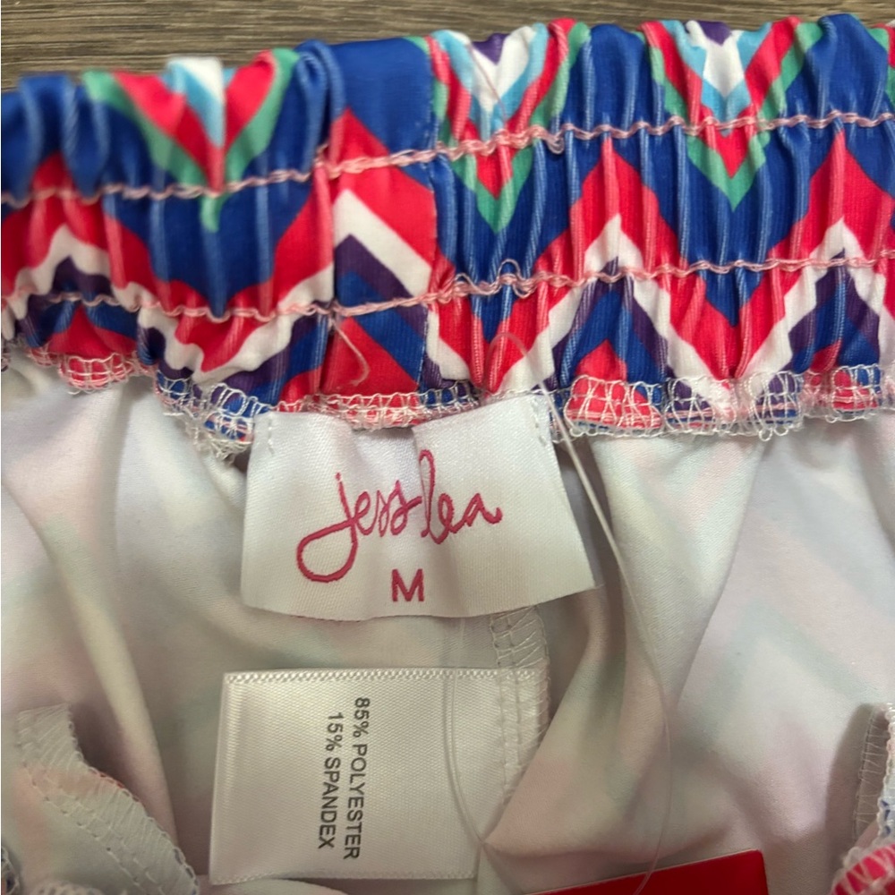 Jess Lea Colorful Chevron Women's Shorts - Picture 3 of 3